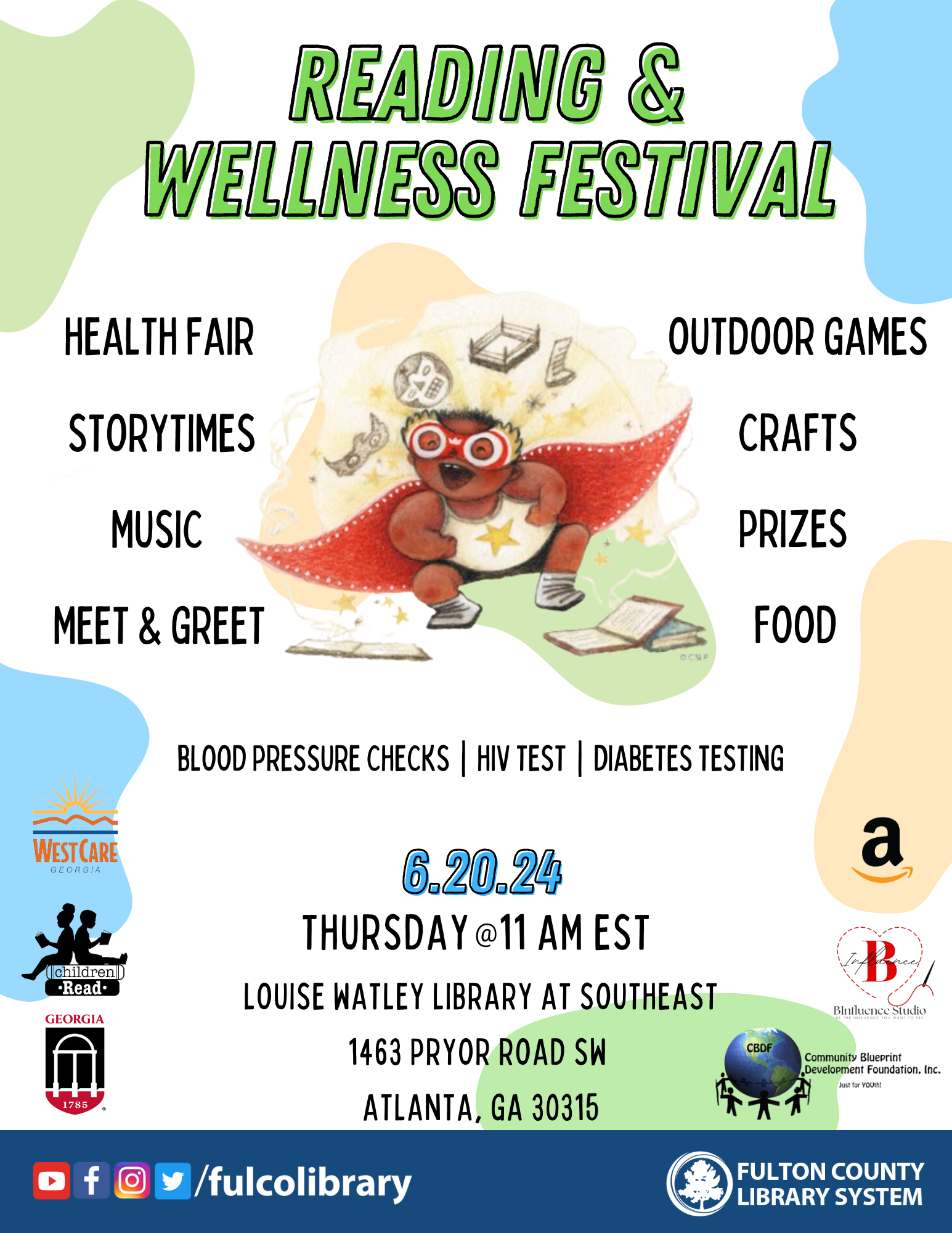 CBDF Reading and Wellness Festival