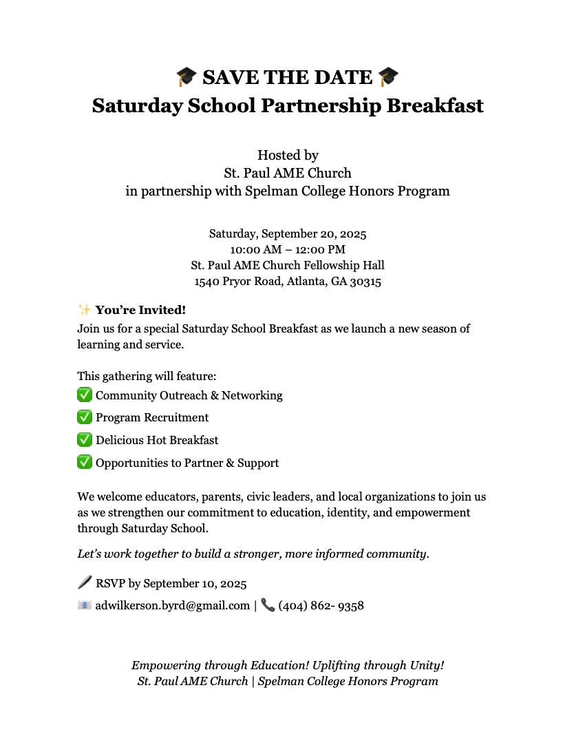 Saturday Event